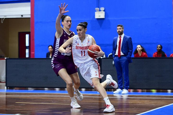 Α1 Γυναικών: Ο Ολυμπιακός επικράτησε άνετα της Νίκης Λευκάδας και ολοκλήρωσε την regular season στην κορυφή 