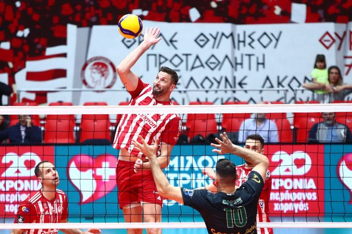 Ολυμπιακός – Μίλωνας: Τα highlights της πρόκρισης των ερυθρόλευκων στους τελικούς της Volley League