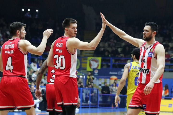 Η βαθμολογία της Stoximan Basket League μετά το διπλό του Ολυμπιακού κόντρα στο Περιστέρι bwin