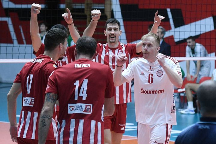 Volley League ανδρών: Ο Ολυμπιακός έκανε την ανατροπή, ο Μίλωνας πανηγύρισε