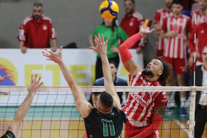 Volley League Ανδρών: Ολυμπιακός και Μίλωνας κοντράρονται με φόντο τους τελικούς, πού θα δείτε το παιχνίδι
