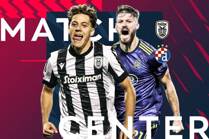 LIVE: ΠΑΟΚ – Ντίναμο Ζάγκρεμπ