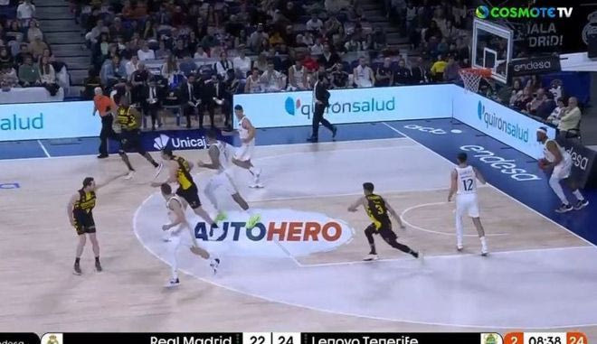 Τα highlights από την αναμέτρηση της Ρεάλ κόντρα στην Τενερίφη