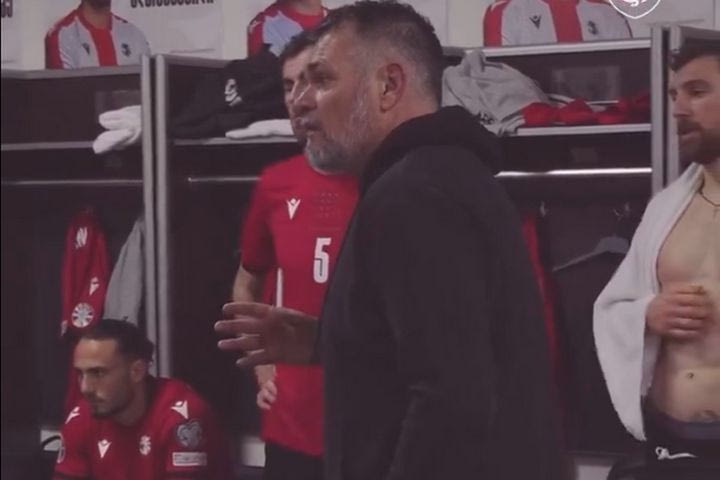 Εθνική Γεωργίας: Το εμψυχωτικό μήνυμα του Σανιόλ στους παίκτες πριν από τον τελικό με την Ελλάδα