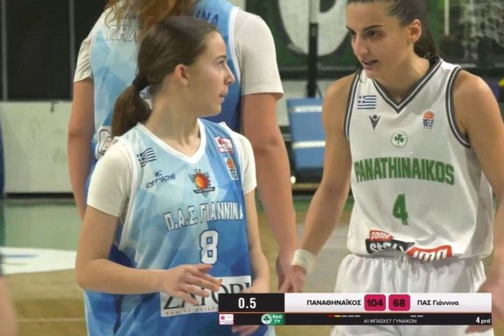Το fair play της Σταμολάμπρου: Έκανε φάουλ σε 14χρονη παίκτρια του ΠΑΣ Γιάννινα για να την οδηγήσει στη γραμμή