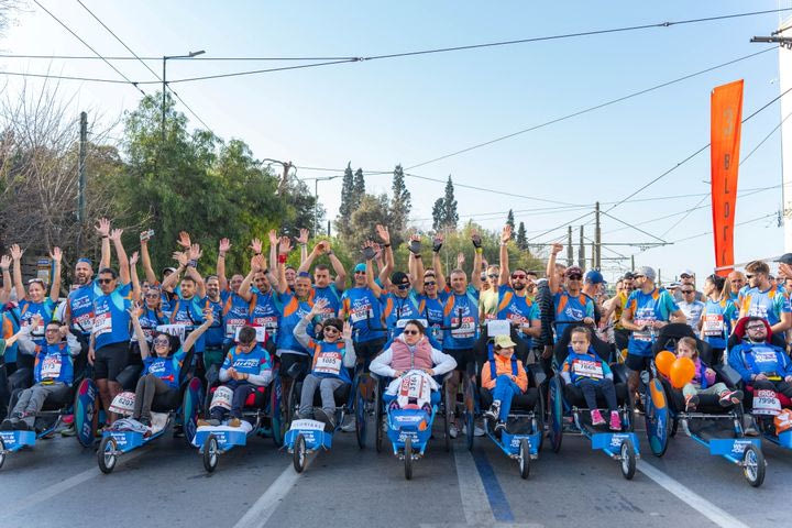 Η Stoiximan Wheels of Change συμμετείχε με επιτυχία στον 12ο Ημιμαραθώνιο της Αθήνας