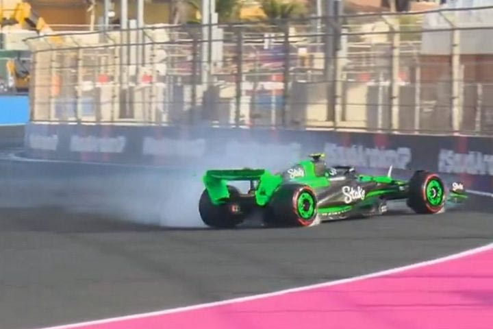 GP Σουδικής Αραβίας: Το VIDEO με το ατύχημα του Τσόου