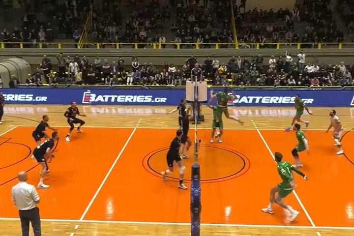 Παναθηναϊκός – ΠΑΟΚ: Το matchball του Βουλκίδη που χάρισε τη μεγάλη νίκη και το προβάδισμα πρόκρισης στους πράσινους