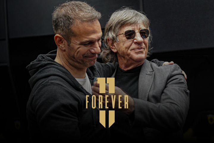 Θωμάς Μαύρος και Ντέμης Νικολαΐδης, τα 11άρια είναι παντοτινά: Δάκρυσε η OPAP Arena στη συνάντηση του αιώνα στο SPORT24 για τα 100 χρόνια της ΑΕΚ