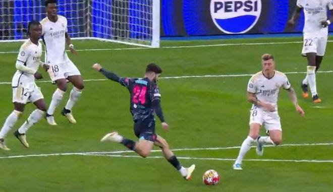 Το 3-2 του Γκβάρντιολ με κεραυνό για τη Μάντσεστερ Σίτι