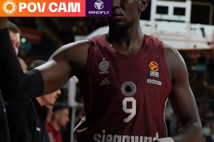 Εκπληκτικό video από τη EuroLeague: Το Μπάγερν – Παναθηναϊκός μέσα από τα “μάτια” των παικτών