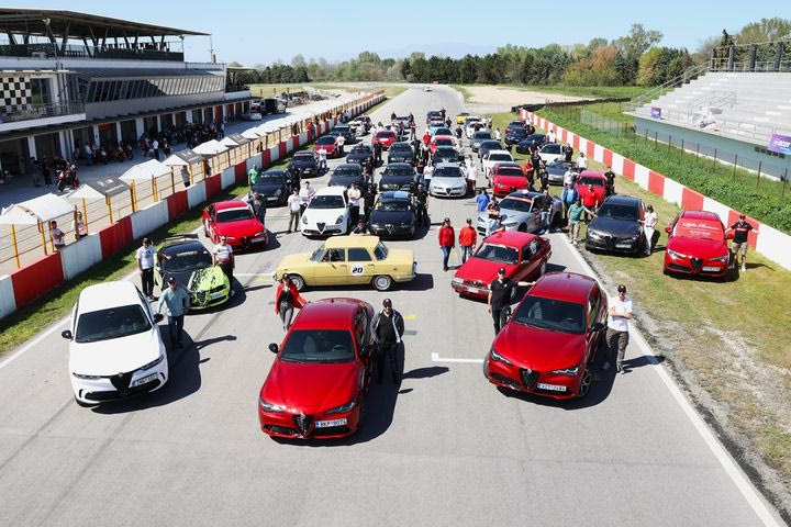 Μεγάλη επιτυχία για άλλη μια φορά το ετήσιο track-day για τις Alfa Romeo που έχει γίνει παράδοση