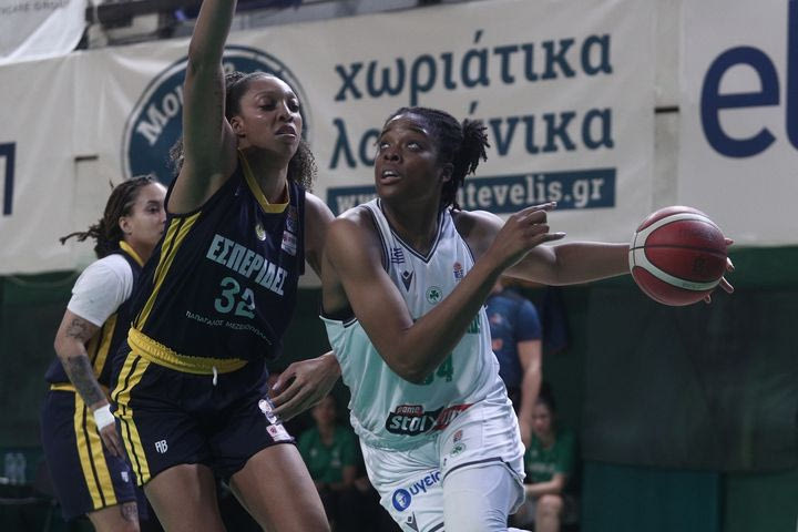 Α1 Γυναικών: Ο Παναθηναϊκός υπέταξε τις Εσπερίδες με πρωταγωνίστρια την Αλέιν και έκανε το 1-0 στην ημιτελική σειρά