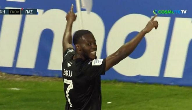 Ο Μπάκου κάνει το 2-0 για τον ΟΦΗ απέναντι στον ΠΑΣ