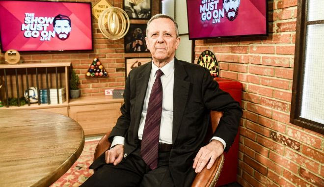 Ο Τάκης Μπαλτάκος στο Show Must Go On