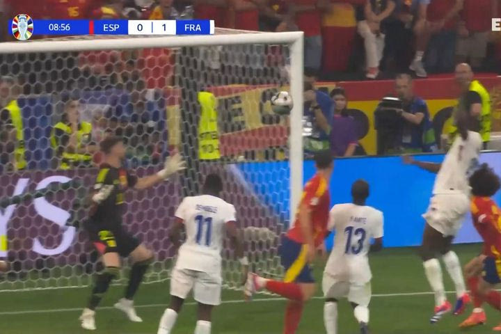 Euro 2024, Ισπανία – Γαλλία: Αριστουργηματική σέντρα Εμπαπέ, κεφαλιά Κολό Μουανί και 0-1 οι “μπλε”