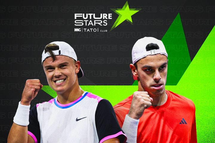 Στο TATOÏ Club για 3η χρονιά το MG FUTURE STARS με τους
τους Holger Rune και Francisco Cerundolo