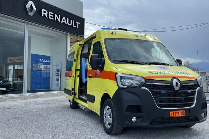 To Renault Master στο σοβαρότερο ρόλο που μπορεί να έχει ένα αυτοκίνητο