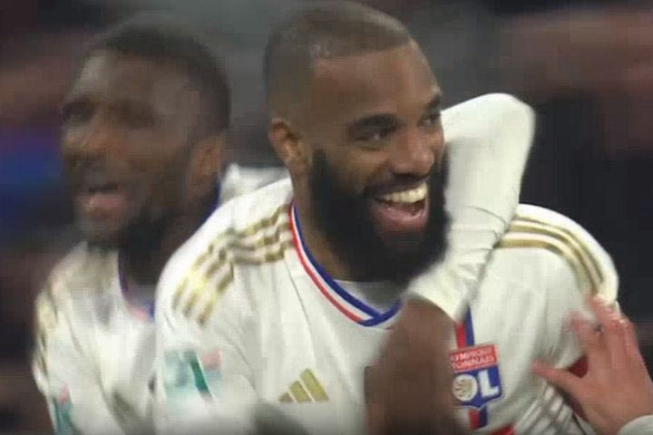 Τα highlights της νίκης της Λιόν επί της Σεντ Ετιέν