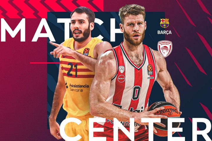 LIVE: Μπαρτσελόνα – Ολυμπιακός