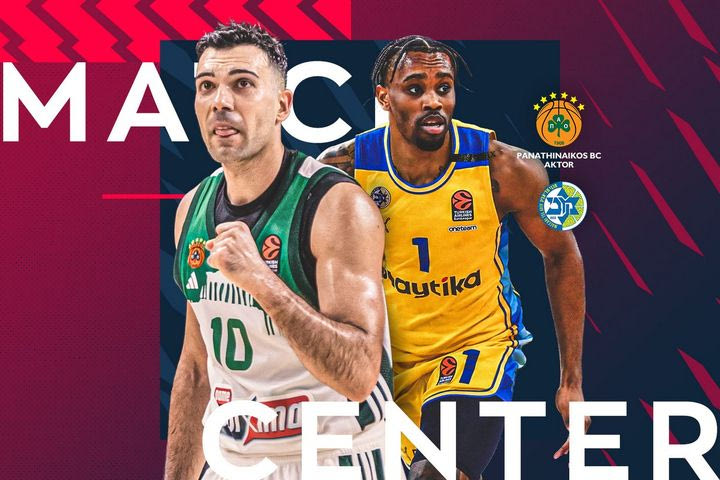LIVE: Παναθηναϊκός AKTOR – Μακάμπι