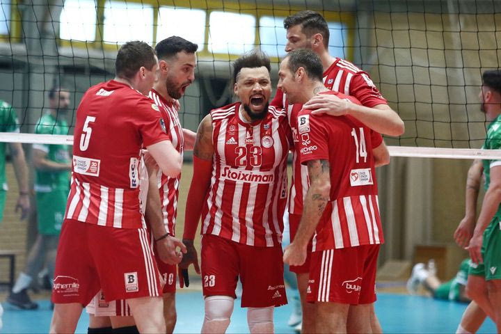 Παναθηναϊκός – Ολυμπιακός: Τα highlights του πρώτου τελικού της Volley League
