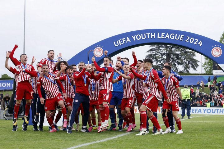 Ο Ολυμπιακός θυμήθηκε την κατάκτηση του Youth League το 2024