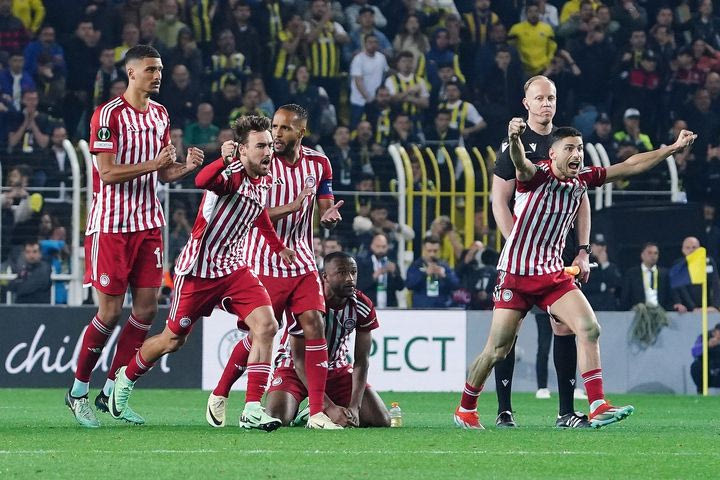 Τα highlights της ιστορικής πρόκρισης του Ολυμπιακού στα ημιτελικά του Conference League