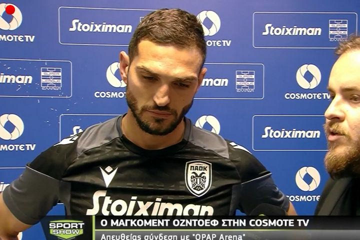 Οι δηλώσεις του Οζντόεφ και η συγκίνησή του