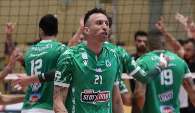 Ο Παναθηναϊκός με χρυσό πόντο του Ζήση κατέκτησε το πρώτο σετ κόντρα στον ΠΑΟΚ