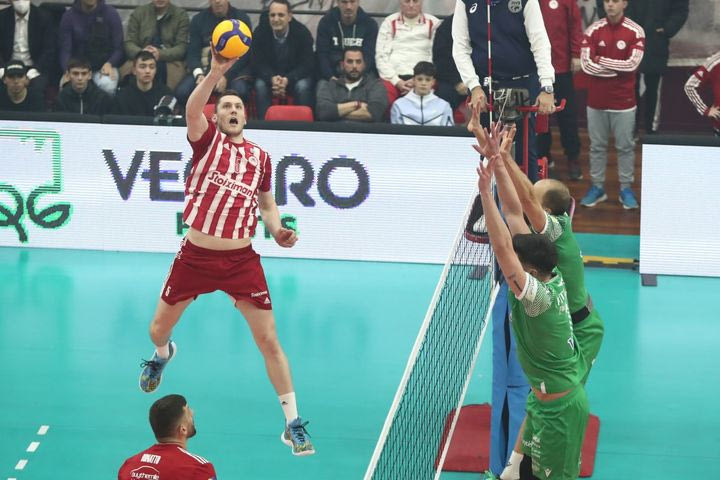 Volley League Ανδρών: Για τη στέψη ο Ολυμπιακός, για την ισοφάριση ο Παναθηναϊκός, πού θα δείτε το παιχνίδι