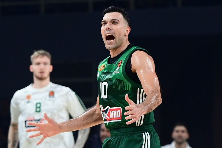 Παναθηναϊκός AKTOR: Ο Κώστας Σλούκας έκανε ρεκόρ καριέρας στο σκοράρισμα στο Game 2 με τη Μακάμπι
