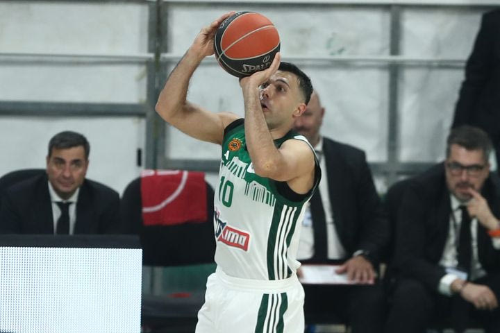Το κρίσιμο τρίποντο του Σλούκα στο Παναθηναϊκός AKTOR – Ολυμπιακός