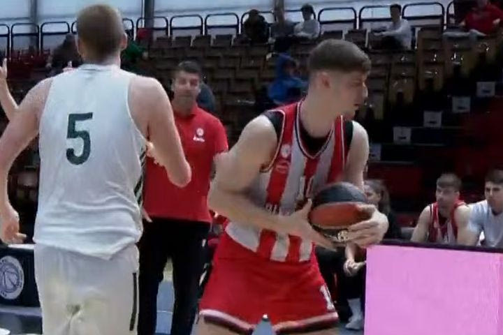 Ολυμπιακός – Παναθηναϊκός 85-66: Ερυθρόλευκη κυριαρχία με κορυφαίο τον Σπάρταλη στο ANGT