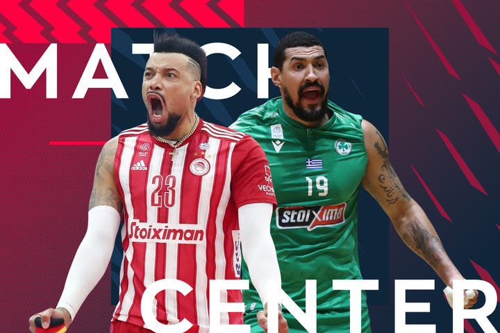 LIVE: Ολυμπιακός – Παναθηναϊκός