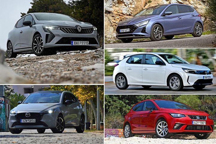 Αυτά είναι τα 5 καλύτερα supermini μέχρι τα 20 χιλιάρικα που δοκιμάσαμε πρόσφατα