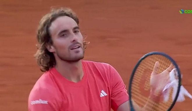 Ο τελευταίος πόντος του Τσιτσιπά που του έδωσε την πρόκριση στους “8”