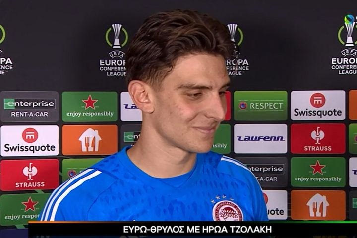 Τζολάκης: “Γράφουμε όλοι μαζί ιστορία, φυσικά και ονειρευόμαστε το Conference League”