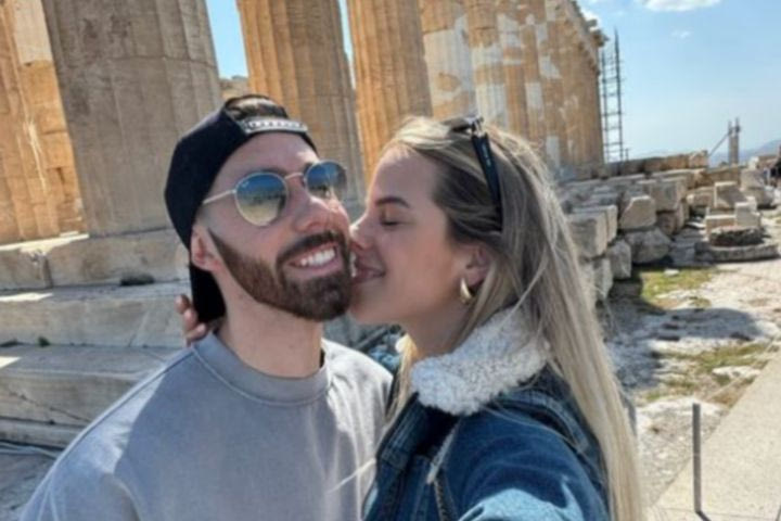 Παναθηναϊκός AKTOR: Στην Ακρόπολη ο Βιλντόσα μαζί με την αγαπημένη του, Μιλίτσα