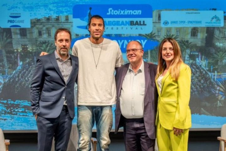 Το Stoiximan AegeanBall Festival 2024 επιστρέφει στη Σύρο 28-30 Ιουνίου