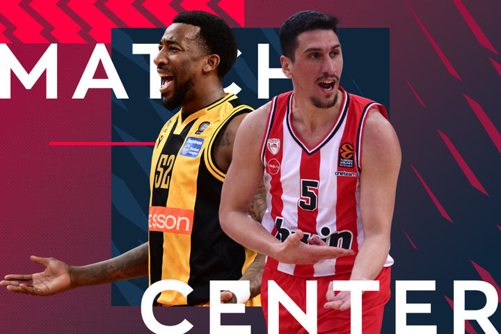 LIVE: ΑΕΚ Betsson – Ολυμπιακός