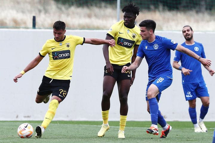 ΑΕΚ Β’ – Νίκη Βόλου 1-1: Ισοπαλία στο “Σεραφείδειο” με τον Τιεΐ να “απαντάει” στον Πέττα