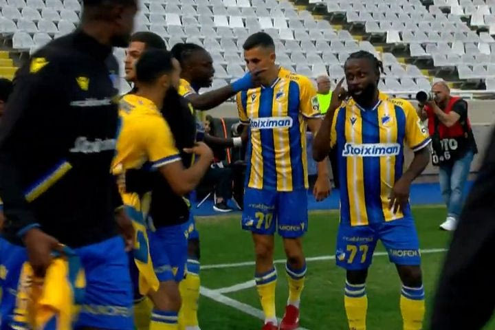 Τα highlights από την ισοπαλία τίτλου του ΑΠΟΕΛ με την ΑΕΚ Λάρνακας