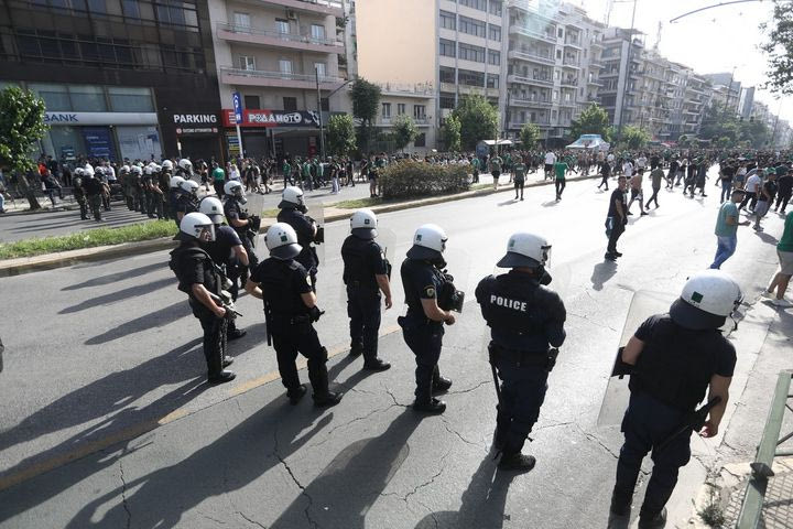 Παναθηναϊκός: Επεισόδια και δέκα προσαγωγές στο συλλαλητήριο