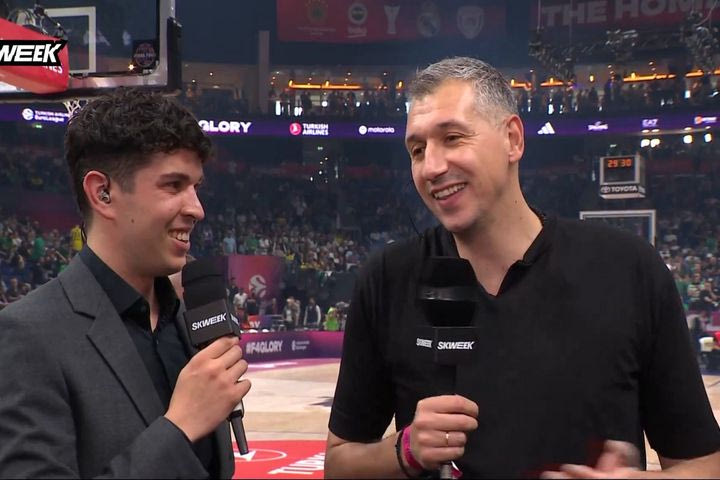 Final Four 2024, Διαμαντίδης: “Είμαστε χαρούμενοι που έχουμε τον Κώστα Σλούκα στον Παναθηναϊκό”