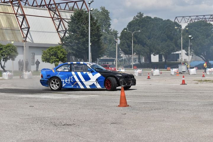 Θέαμα και καμμένα λάστιχα με 63 συμμετοχές στο Drift Λαμίας 2024