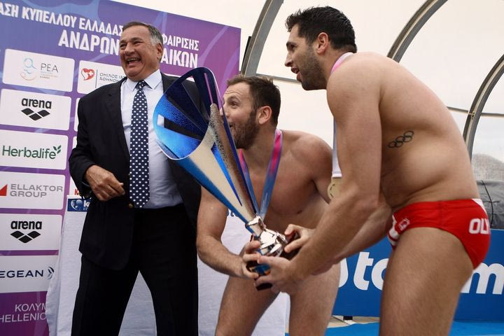 Ο Ολυμπιακός έφτασε τους 310 ομαδικούς τίτλους μετά την κατάκτηση του Stoiximan Κυπέλλου πόλο ανδρών