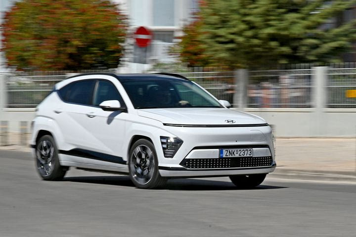 Δοκιμή του ηλεκτρικού B-SUV Hyundai Kona electric με τα 450 χιλιόμετρα αυτονομίας