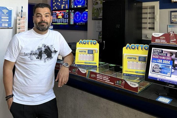 Μεγάλος νικητής του ΛΟΤΤΟ στη Θεσσαλονίκη θα εισπράττει 10.000 ευρώ κάθε μήνα για 10 χρόνια