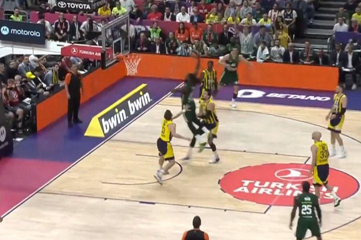 Final Four 2024, Παναθηναϊκός AKTOR – Φενέρμπαχτσε: Η απογείωση και το εκρηκτικό κάρφωμα του Ματίας Λεσόρ